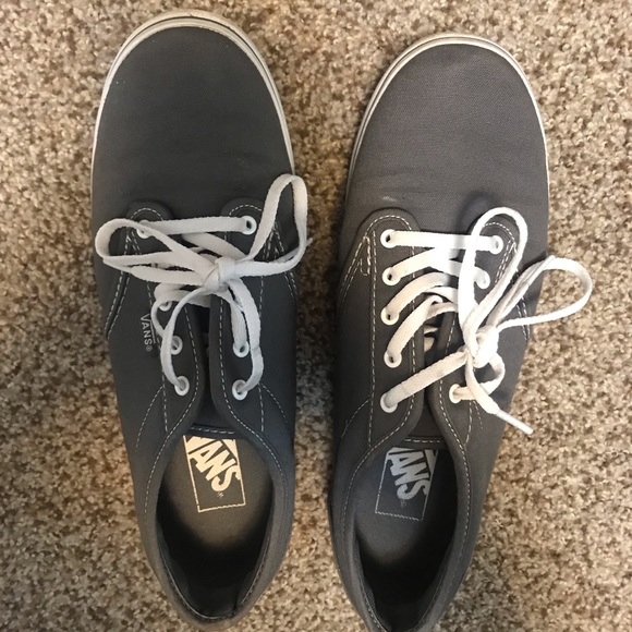 Vans Shoes - Vans women’s  gray shoes!